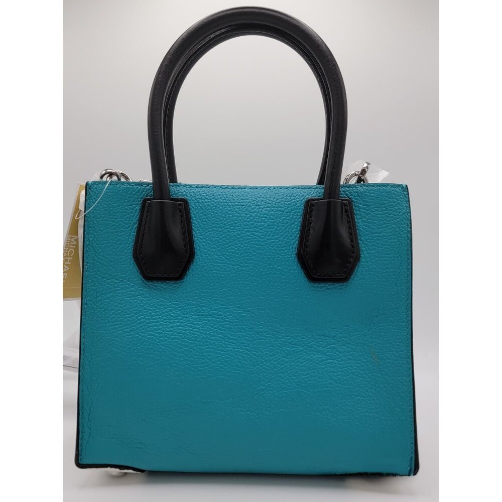 Michael Kors Mercer Pebbled Leather Crossbody Bag - Picture 5 of 14